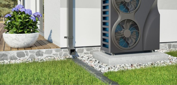 Fundament Wärmepumpe
