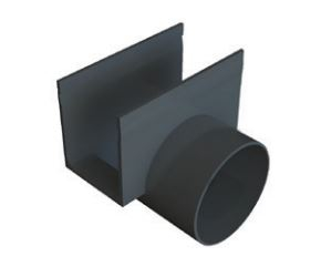 Aco Slimline Frontablauf DN 80 mm