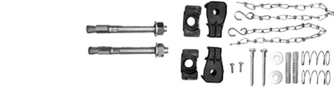 Aco Therm Lichtschacht 60 cm Montageset für Kellerwand