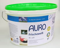 Auro Frischeweiss 328 Innenwandfarbe 5 Ltr. weiß