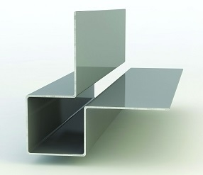 Außeneckprofil Alu 25 x 35 x 35 mm für Faserzementpaneele