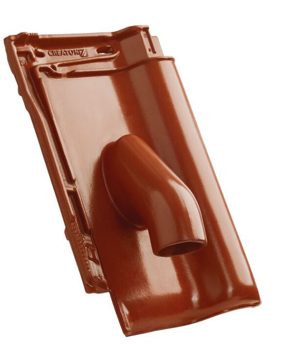 Creaton Titania Ton Solar-Durchgangziegel NW 70