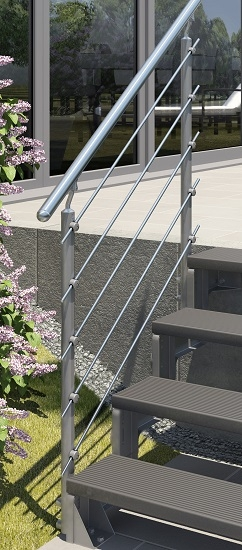 Dolle_Aussentreppe_Gardentop_feuerverzinkt_Ergaenzungsset_Steiggelaender_Edelstahlstaebe_004033005003040_1.JPEG