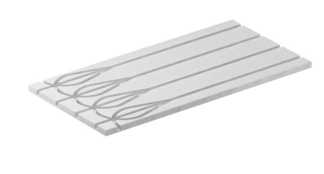 Fermacell Therm 25 - 125 Fußbodenheizelement mit 125 mm Rohrabstand