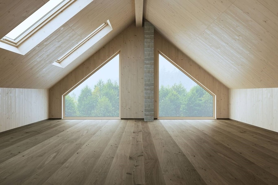 Massivholz-Ausbauplatte 3-Schicht Fichte 19 mm 1250 x 625 mm