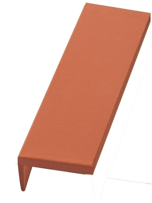 Nelskamp Planum halber Giebelstein links Longlife matt 11 cm