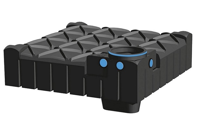 Rewatec F-Line 3000 Liter Flachtank Regenwassertank