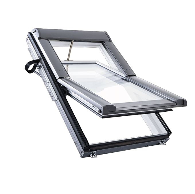 Roto Designo R6 RotoTronic 2fach Premium Holz Elektro