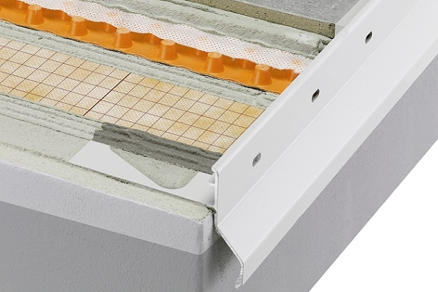 Schlüter Bara RKKE Abschlussprofil 2,5 m grau-metallic