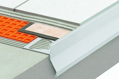 Schlüter Bara RKK Abschlussprofil 2,5 m grau-metallic