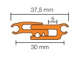Schlueter_Dilex-BT-A_MT_ABT_30_MT_Mittelteil_Aluminium_2_5_m_005001031011001_1.JPEG