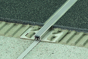 Schlüter Dilex-EKSN V4A Bewegungsprofil Edelstahl V4A grau 2,5 m