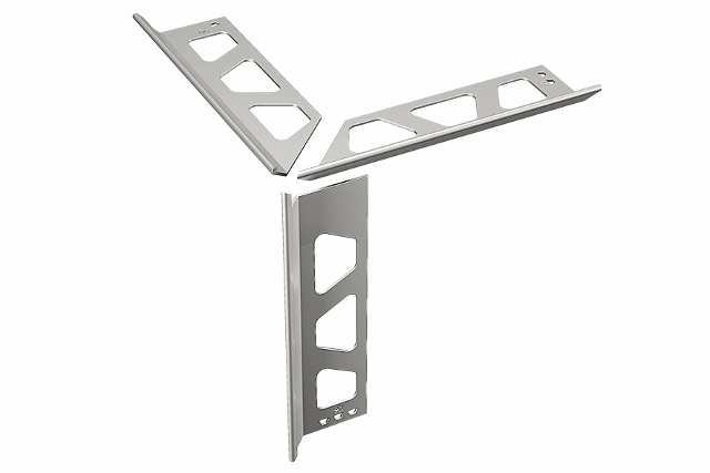 Schlüter Finec E/ES Eckenset, Edelstahl V2A