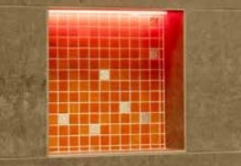 Schlüter Kerdi Board NLT Nischen-Set mit LED Beleuchtung 305 x 305 x 89 mm