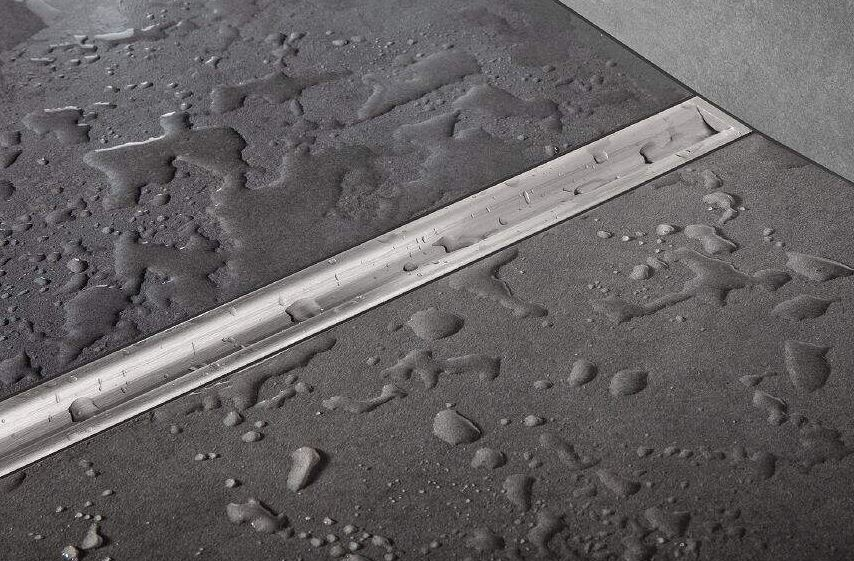 Schlüter Kerdi Line Vario Cove 26 Entwässerungsprofil 120 cm Alu strukturbeschichtet