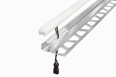 Schlüter Liprotec LLPM Plug&Play LED-Modul Edelstahl neutralweiß