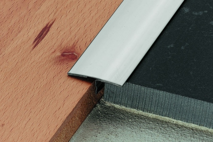 Schlüter Reno-T-E Übergangsprofil Edelstahl V2A 2,5 m