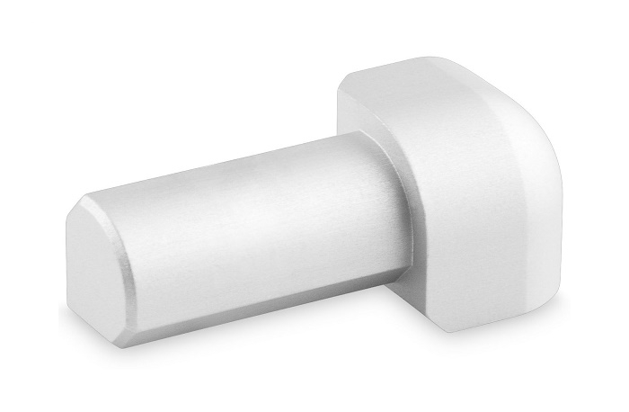 Schlüter Rondec ACGB Außenecke 90° Alu chrom gebürstet eloxiert Vollmaterial 