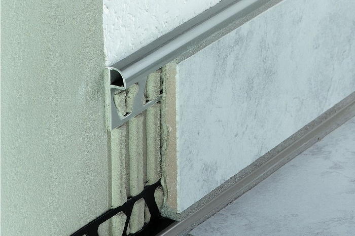 Schlüter Rondec PRG/E Außenecke PVC 90° weiß