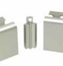 Schlüter Rondec Step AC Innenecke 135° Alu brillantweiß matt