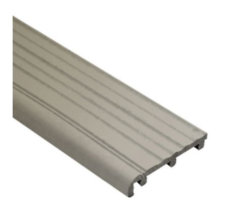 Schlüter Trep-B/EL Kunststoffeinlage grau 2,5 m 52 mm breit