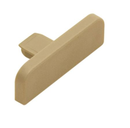 Schlüter Trep-S/EK Endkappe Treppenprofil hellbeige 26 mm schmal