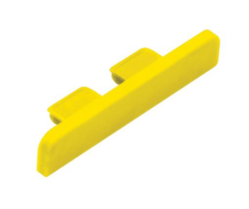 Schlüter Trep B/EK Endkappe Treppenprofil citrusgelb 52 mm breit