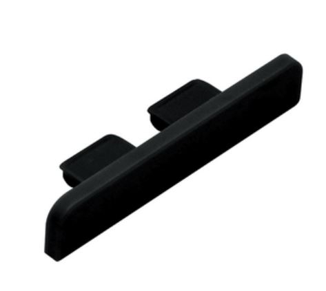 Schlüter Trep B/EK Endkappe Treppenprofil graphitschwarz 52 mm breit