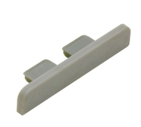Schlüter Trep B/EK Endkappe Treppenprofil grau 52 mm breit