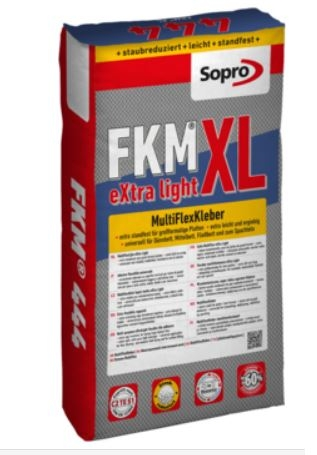 Sopro FKM XL 444 MultiFlexKleber extra Light 15 kg