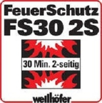 Wellhöfer Aufpreis Feuerschutz FS30 2S 2-seitig