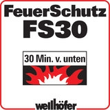Wellhöfer Aufpreis Feuerschutz FS30 für maßgefertigte Bodentreppen 