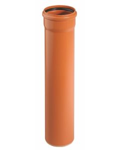 KG Rohr Länge 1 m orange