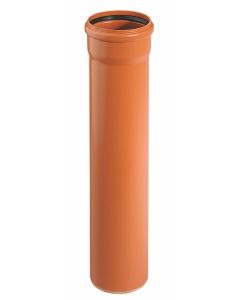 KG Rohr Länge 0,5 m orange