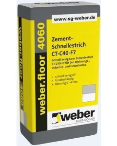 weber.floor 4060 Zement-Schnellestrich 25 kg