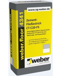 weber.floor 4341 Zement-Fließestrich 40 kg