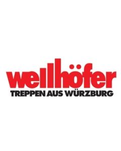 Wellhöfer Topstep Kiefer-Schutzgeländer Geländerstäbe Edelstahl