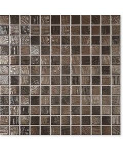 Jasba Senja Pure Mosaik 3227 31,6 x 31,6 cm wenge-metallic