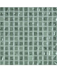 Jasba Amano Mosaikfliese 41923 H 31,6 x 31,6 cm mittelgrau glänzend