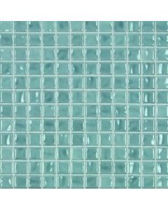 Jasba Amano Mosaikfliese 41926 H 30 x 30 cm seidenblau glänzend