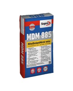Sopro MDM 885 MittelDickbettMörtel weiß 25 kg