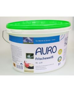 Auro Frischeweiss 328 Innenwandfarbe  5 Ltr. weiß