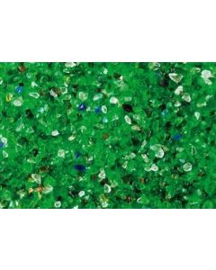 Ziersplitt Glas Garten-Grün 4 - 8 mm 1000 kg