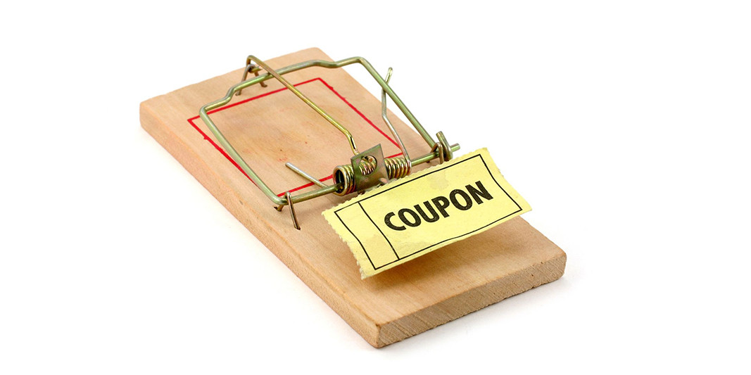 Mausefalle mit Papiercoupon